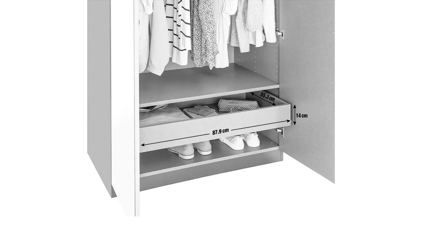 Habitat Munich Double Internal Drawer
